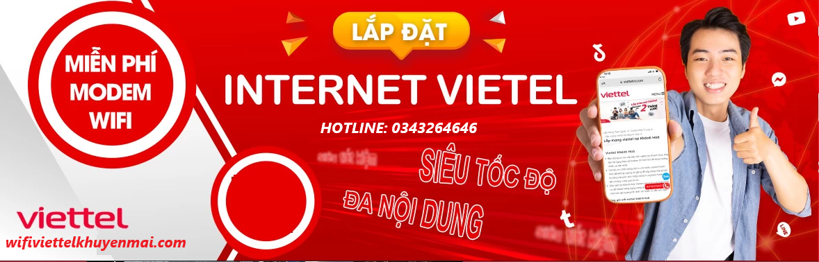 Lắp wifi Viettel tại Núi Thành Siêu tóc độ đa nội dung