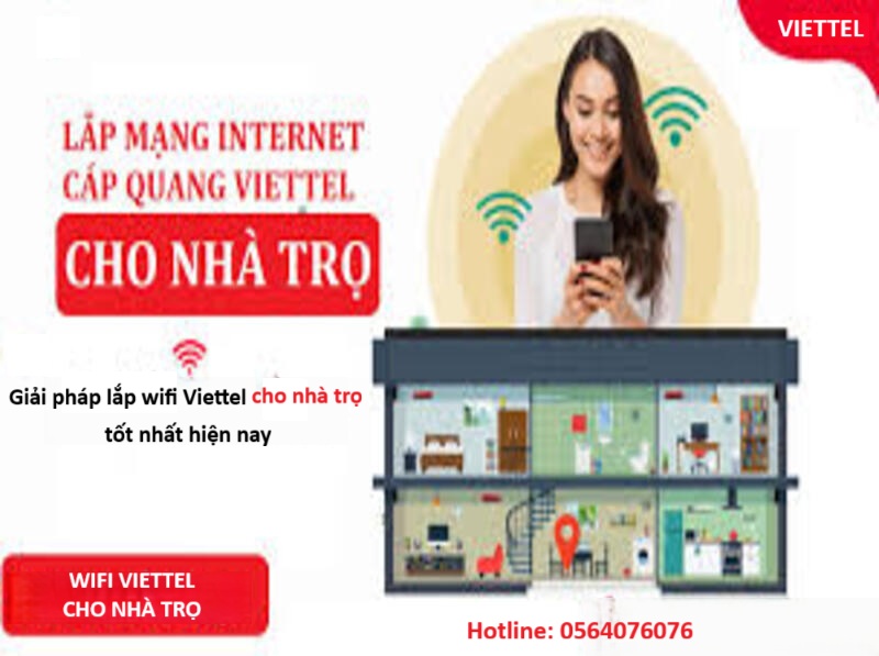 giải pháp lắp wifi viettel cho nhà trọ mới nhất