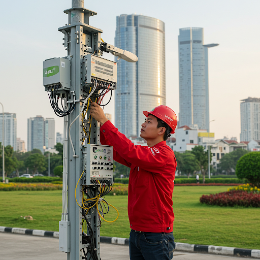 kết nối internet viettel tại global city